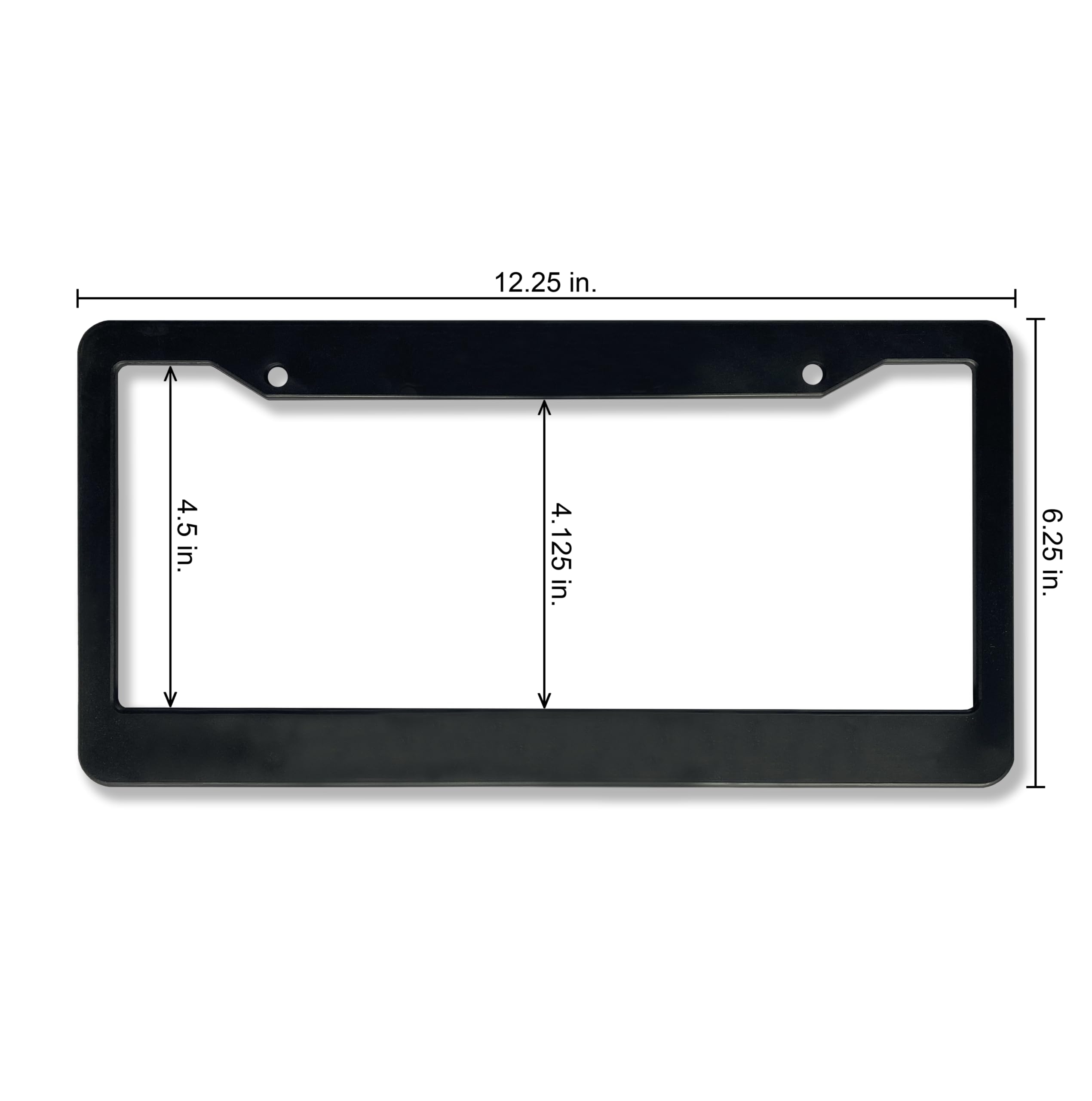 Christian Spanish License Plate Frame With Bible Verse Scripture Sayings | Porta Placas Cristiano Para Matriculas En Español (2 Corintios 5:17, Pack Of 1)