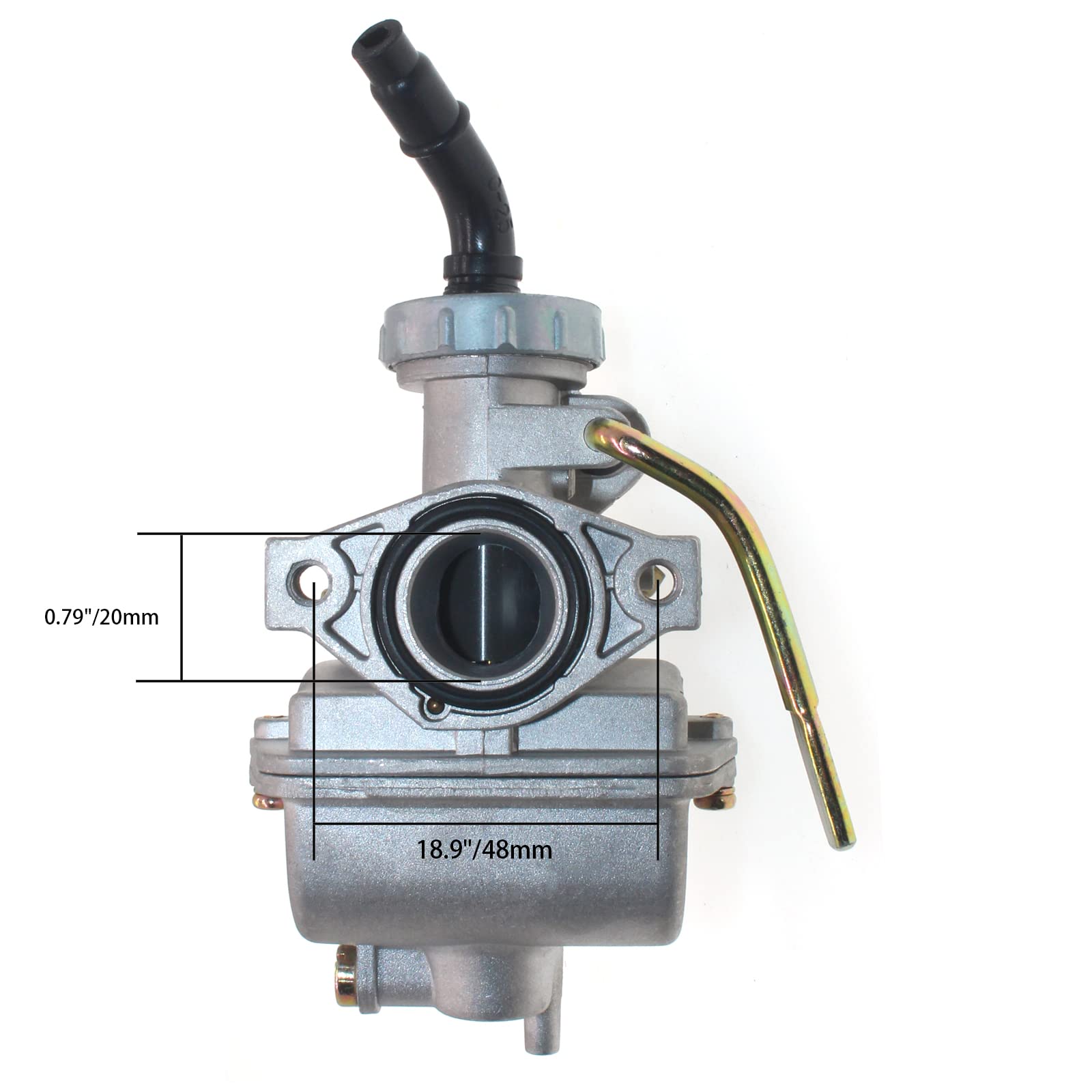 Pz20 Carburetor For Tao Tao 125 110 90 70 50 Atv Carburetor Compatible With Atv Dirt Bike Baja Kazuma Go Kart 4-Stroke Engine