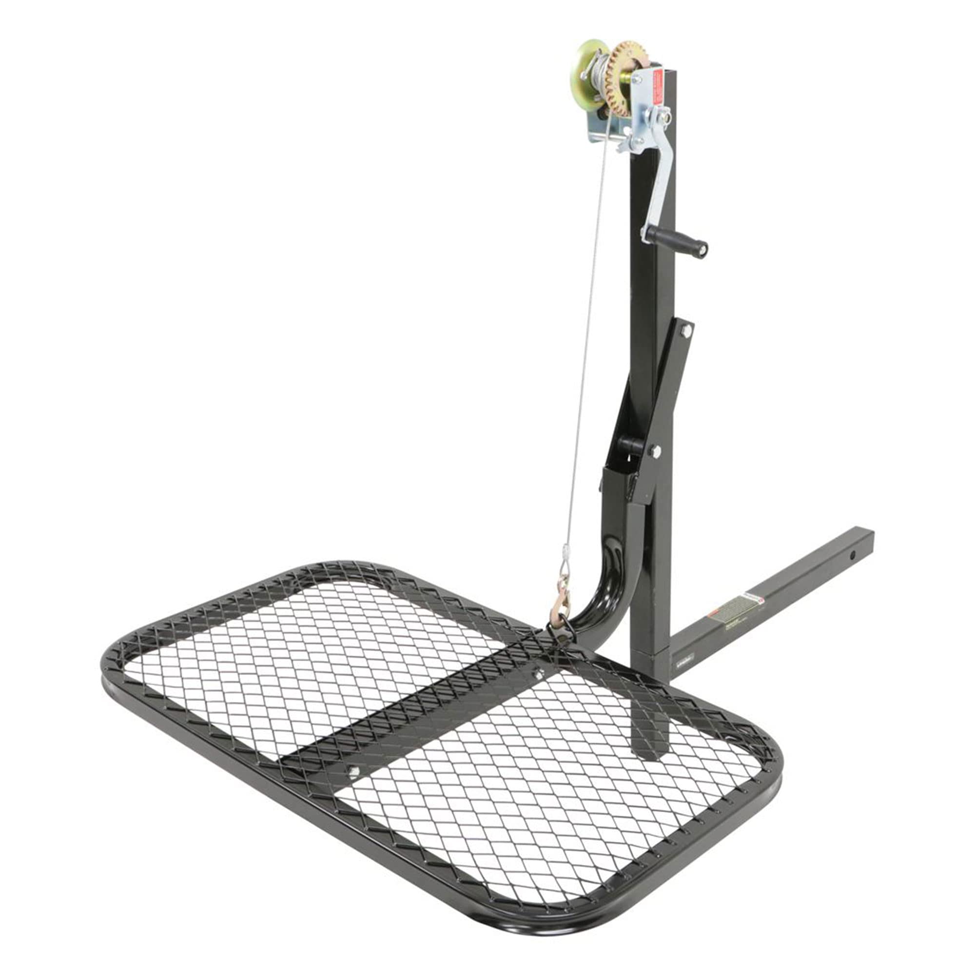 Viking Solutions Versatile Steel Hitch Truck Loading Assistant Lifting System With Large Platform For Heavy Loads And Game Anima