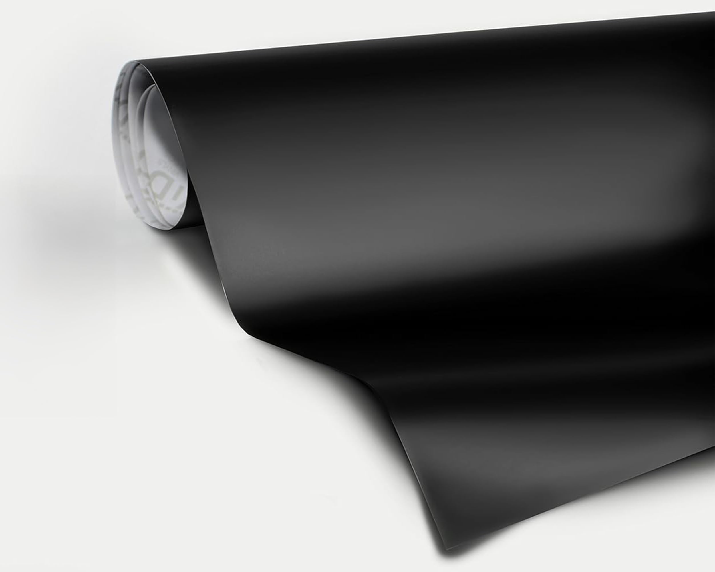 VViViD Black Matte Car Wrap Vinyl - 1.5FT x 5FT, 3MIL Air Release Adhesive Film for Vehicle Customization