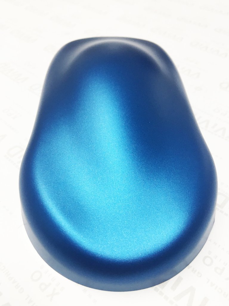 Vvivid+ Premium Vinyl Wrap Film (1.5Ft X 5Ft, Matte Metallic Blue)