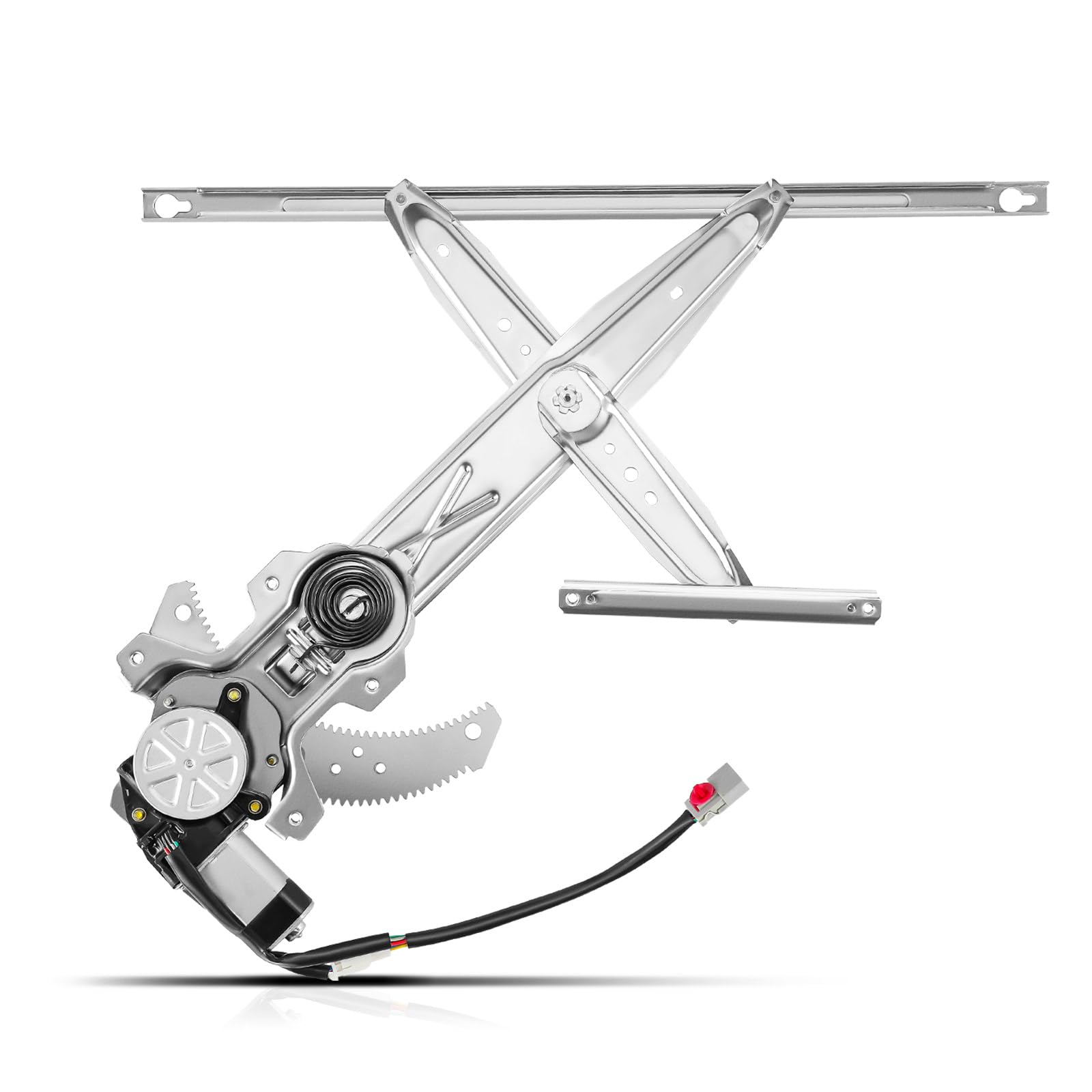 YHTAUTO Front Driver Side Power Window Regulator With 4-Pin Motor Assembly for Honda Civic 1996-2000, 2-Door Coupe/Hatchback