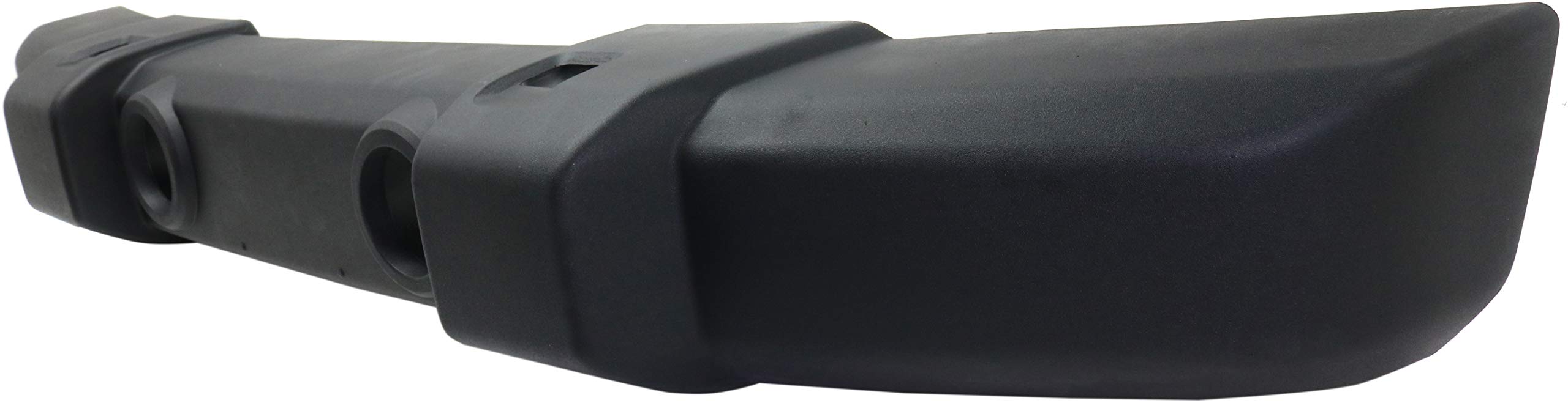 Garage-Pro Bumper Cover Compatible with 2007-2017 Jeep Wrangler, Fits 2018 Jeep Wrangler JK Textured, Standard Duty with Fog Lig