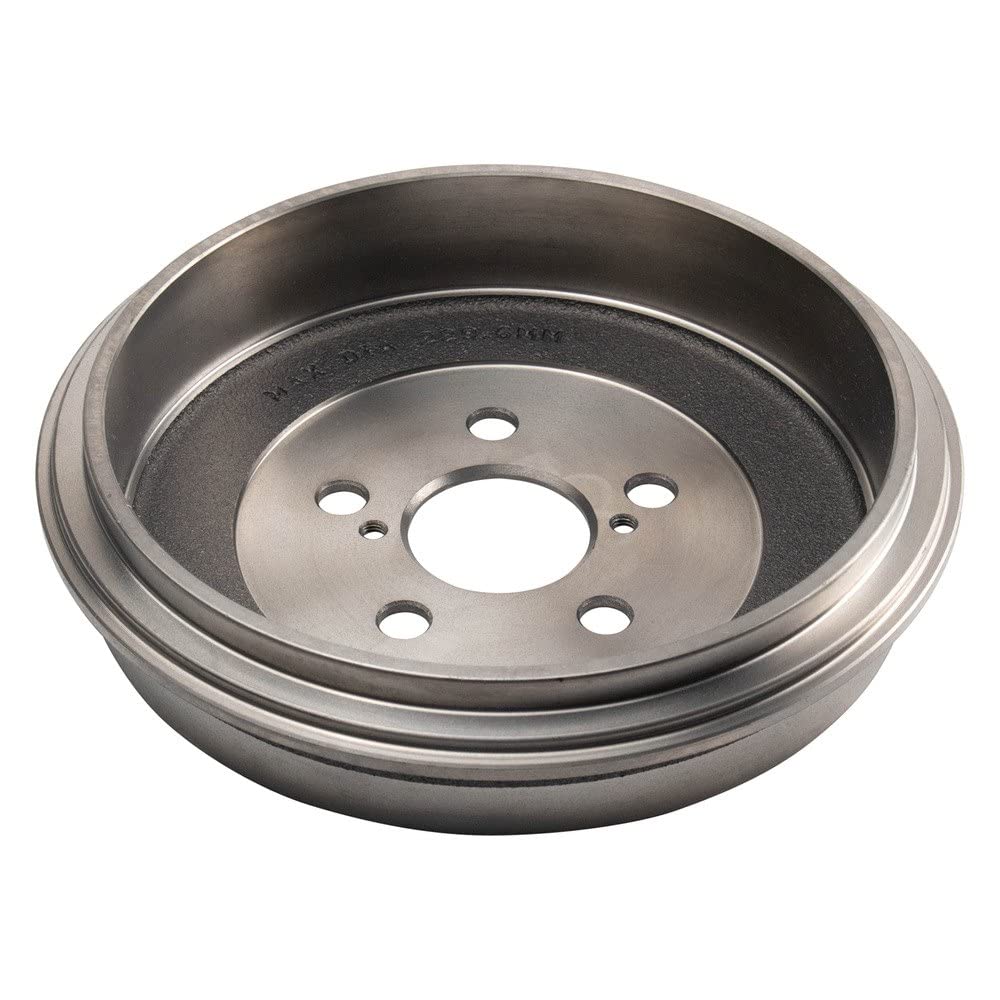 Trq Rear Brake Drum Pair Set Compatible With 2003-2008 Toyota Matrix / 2003-2008 Pontiac Vibe