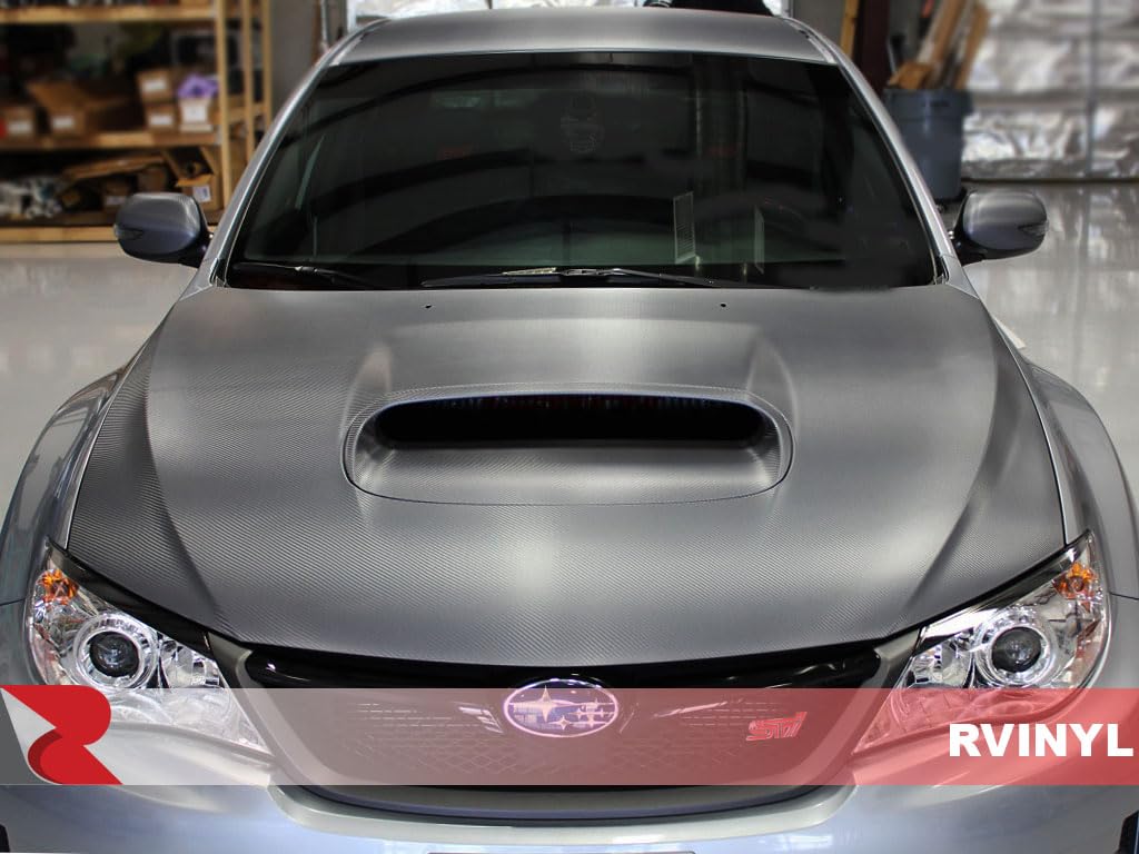 3M 2080 Series Csf201 Anthracite Carbon Fiber - 5Ft X 1Ft - 5Sq Ft - Dual Cast 3D Weave Embossed Vinyl Car Wrapping Film - Vehic