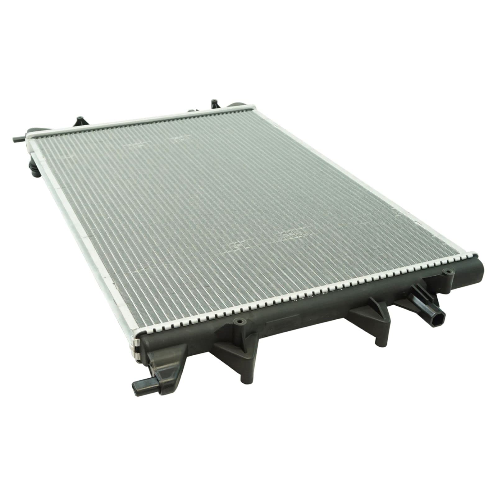 Trq Radiator Assembly Aluminum Core Compatible With 13-16 Volkswagen Jetta 12-15 Passat Cu13273 Vw3010160