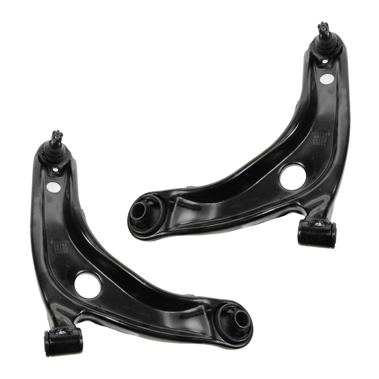 Trq Front Lower Control Arm With Ball Joint Set Compatible With 2008-2014 Scion Xd 2012-2019 Toyota Prius C 2007-2018 Yaris