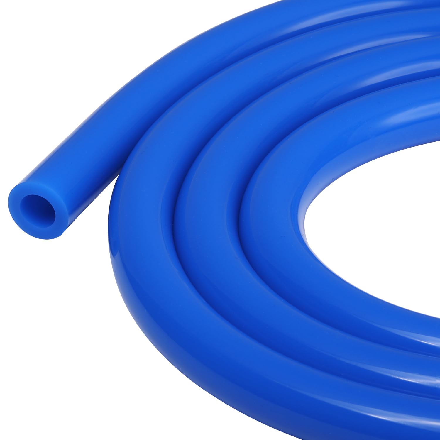 Podavelle 5/16'' 8mm ID Silicone Vacuum Hose Line Tubing 15FT Blue 130 PSI Maximum Pressure