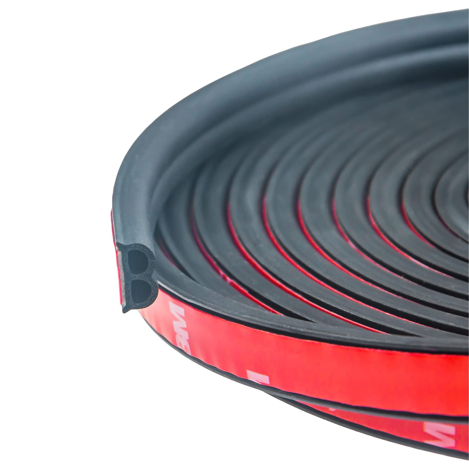 Car Door Seal Strip,Universal Car Truck Motor Rubber Seal Strip,Weatherstrip For Car Window Door Sunroofs Engine Cover (B Shape,