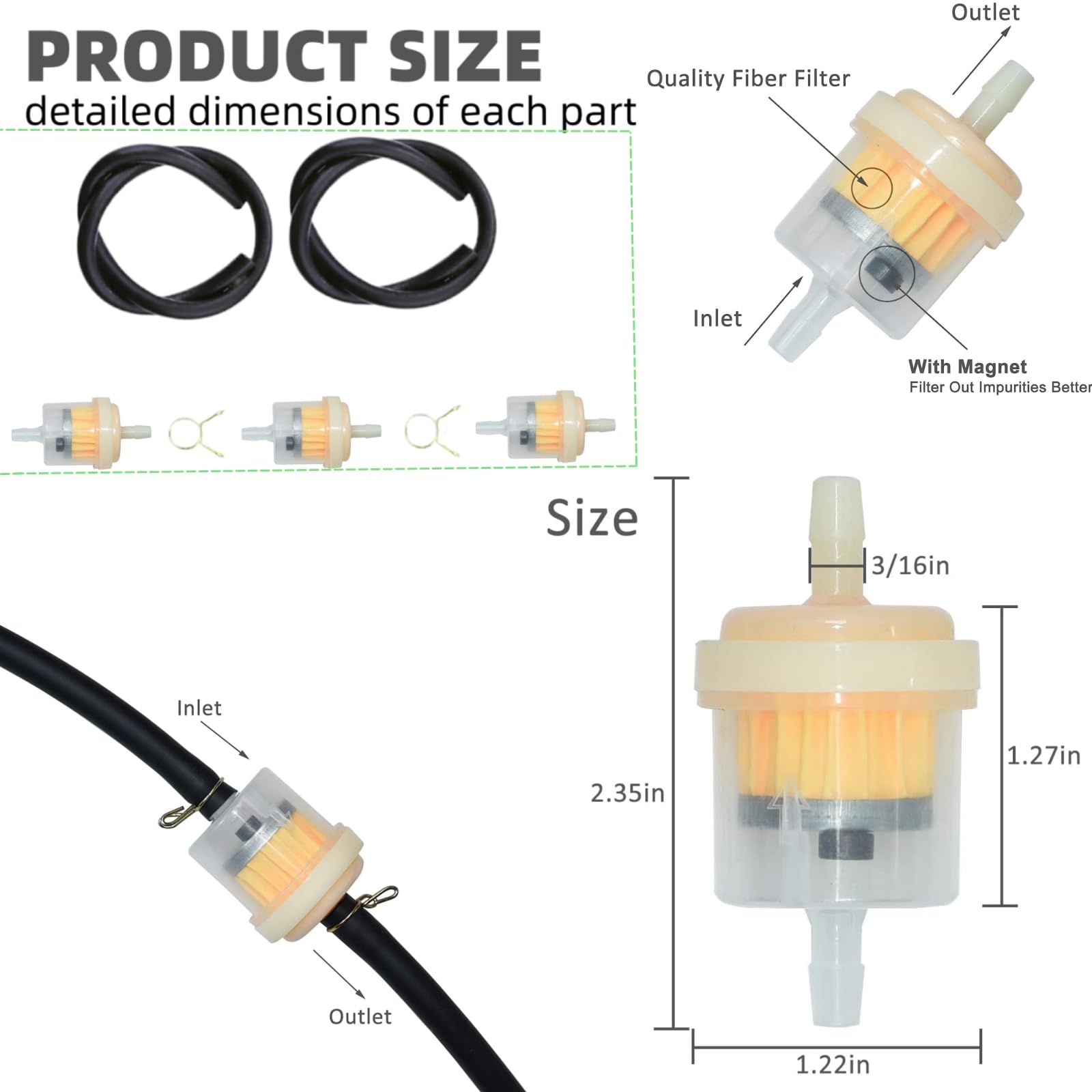 Generic PZ20 Carburetor for TaoTao Coolster 50cc 70cc 90cc 110cc 125cc 110B NST SunL Chinese Quad Kazuma Baja ATV 4 Wheeler Go K