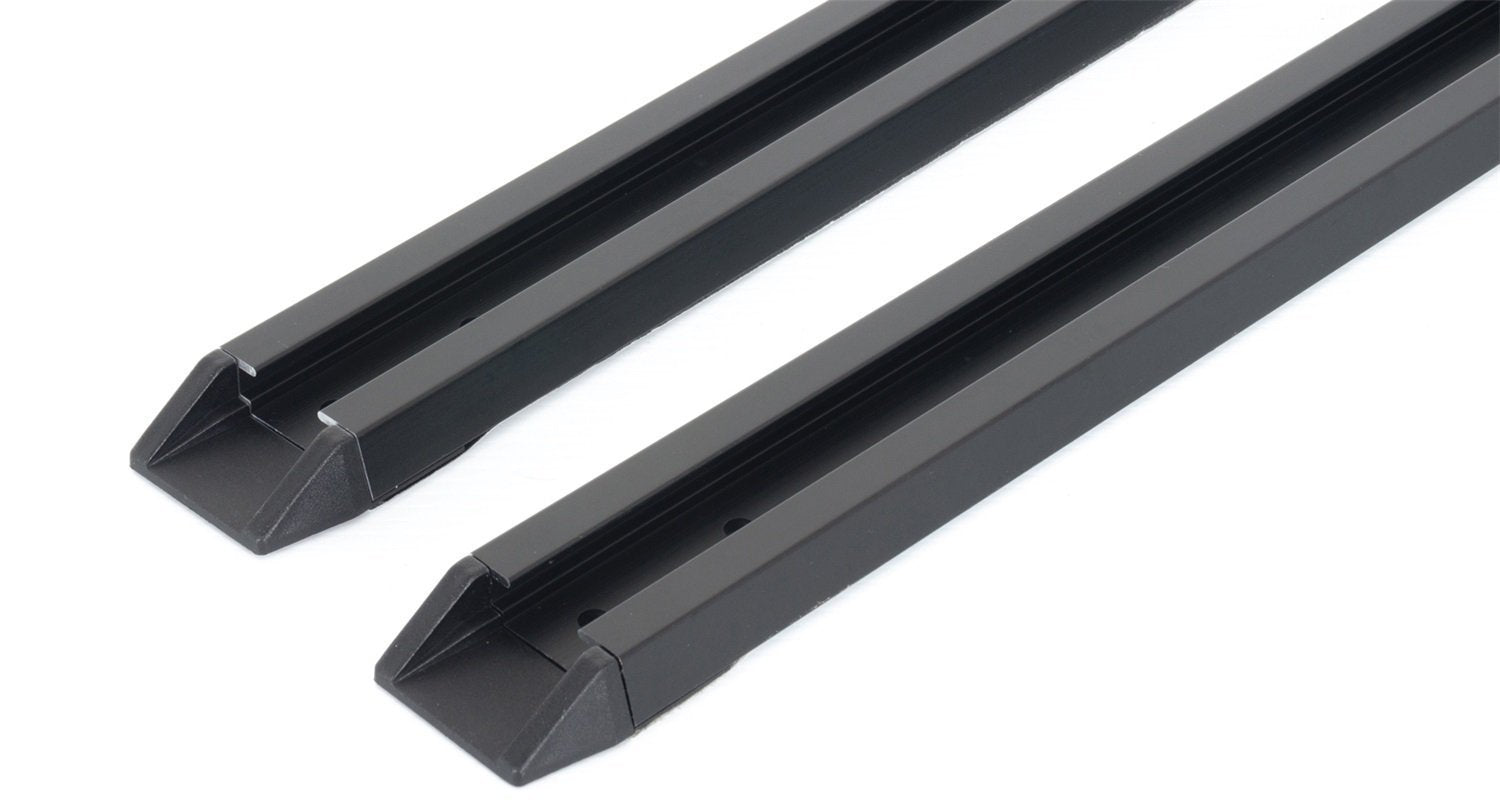 Rhino-Rack Cap/Topper/Canopy Track Set 71 Inches, Aluminum, Black (Rtc18)