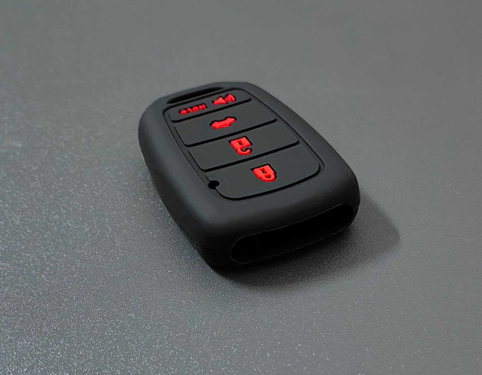Reprotecting Silicone Rubber Key Fob Cover Compatible With 2013-2021 Honda Accord Cr-V Civic Crosstour Fit Mlbhlik6-1T Mlbhlik6-