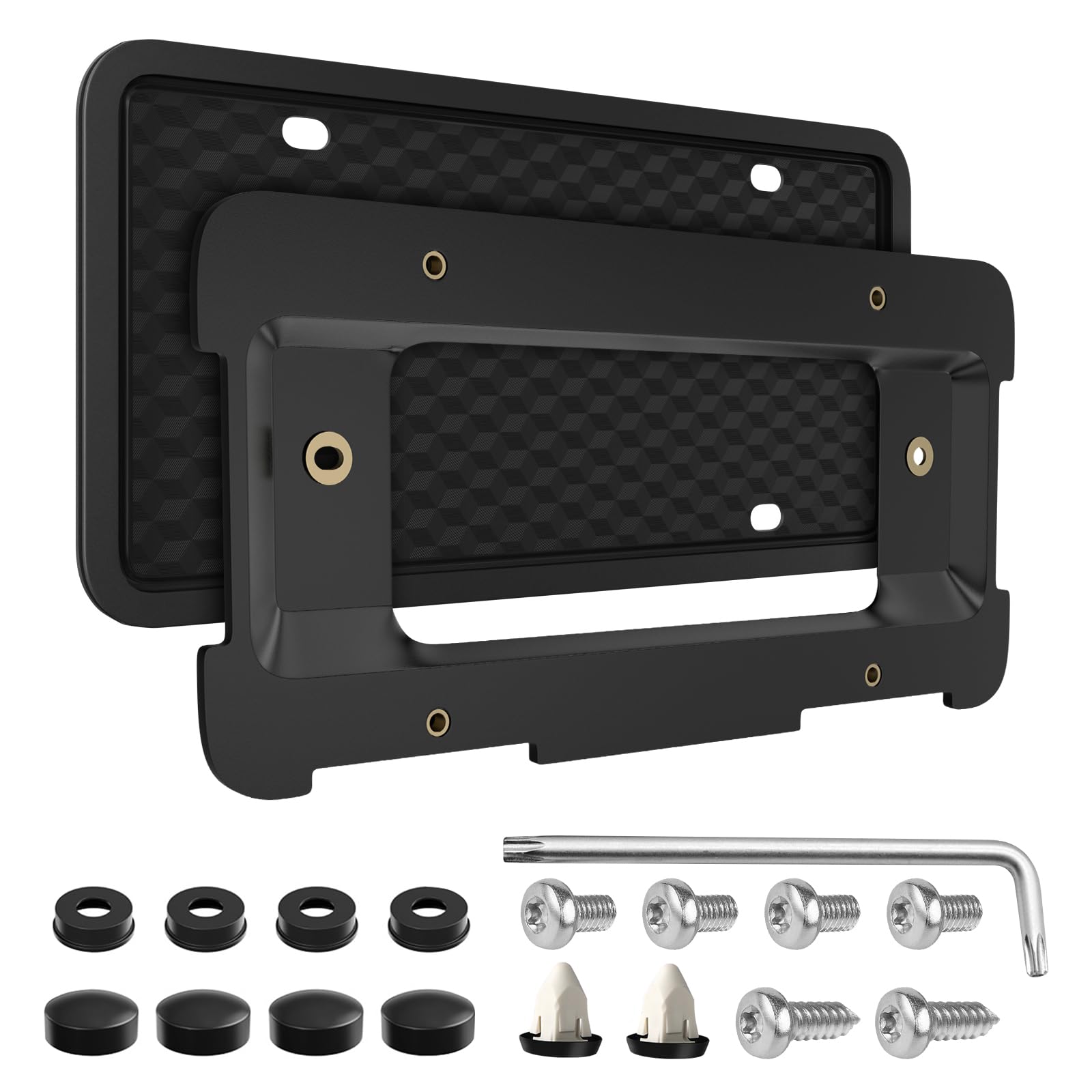 Podestaa License Plate Frame For Bmw & Mini Cooper Models, Rear License Plate Cover Holder Bracket For Bmw 528I 328I 535I 335I 3