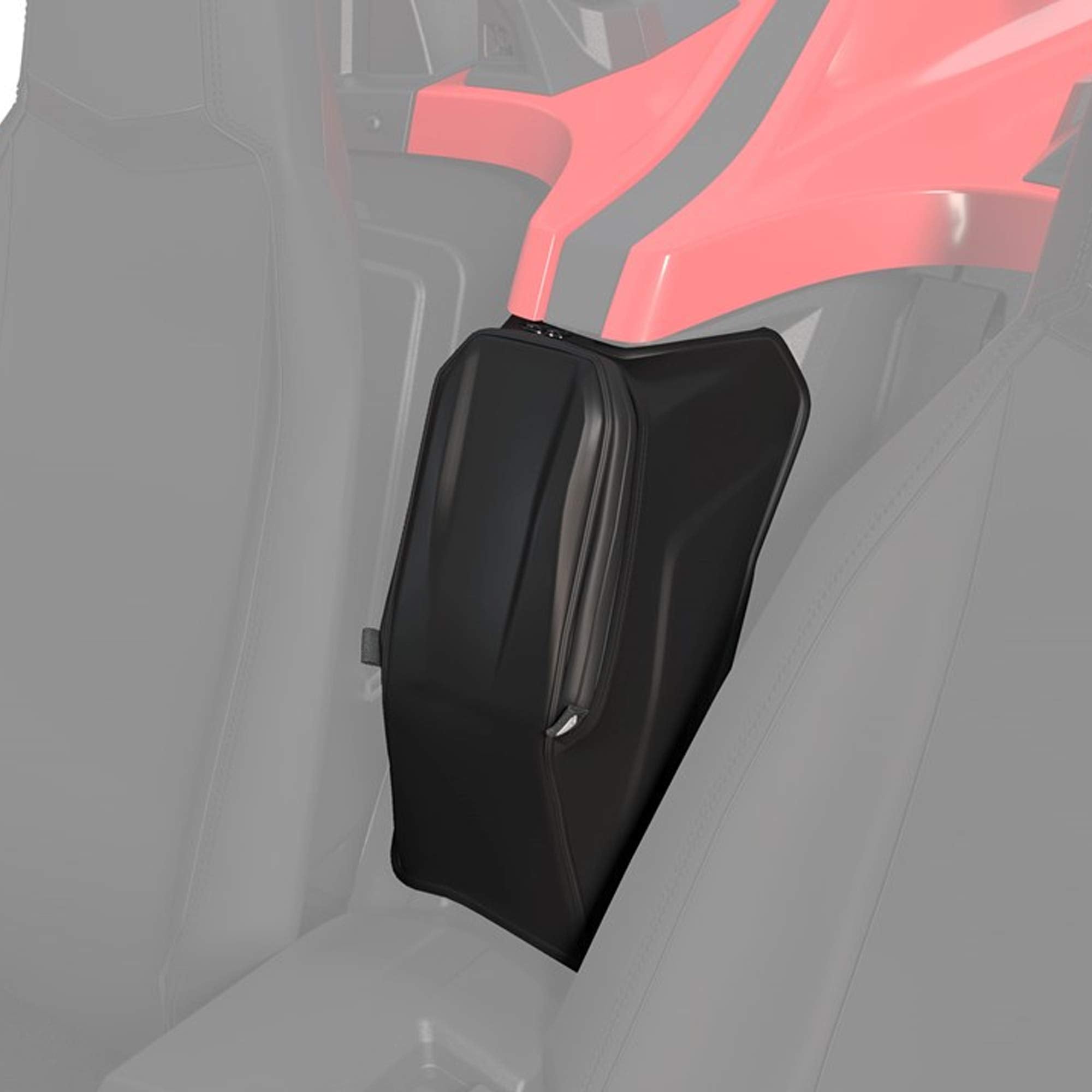 Polaris Slingshot Center Console Bag - One Size, Black Rubber, Model 2884992