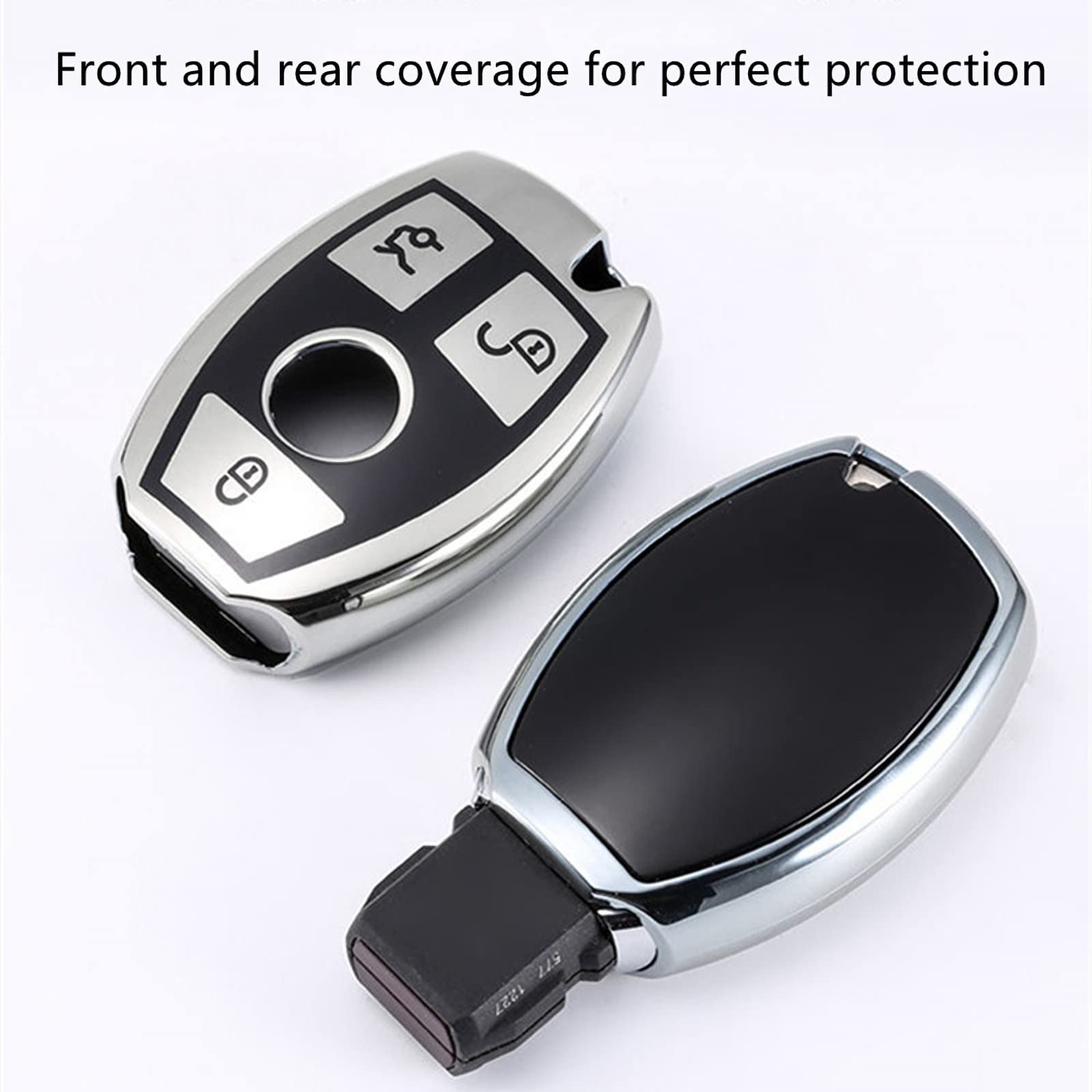 Creativity New Soft Tpu Car Smart Key Case Suitable For Mercedes Benz Cls Cla Clk G Gl R Slk Amg A B C Cl S Sl M Ml Class Auto C