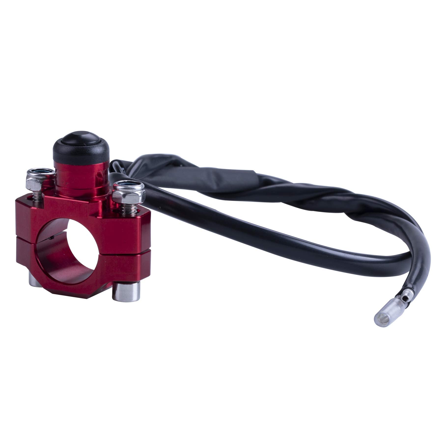 ORAEVY CNC Universal Motorcycle Engine Stop Start Kill Switch Button with Mounting Backplate Compatible with Honda CR125 CRF250