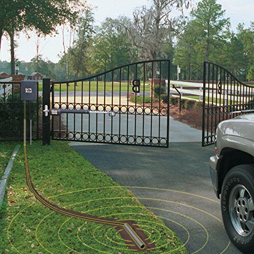 100 Ft. Driveway Vehicle Sensor (Fm140) For Mighty Mule Automatic Gate Opener, Black