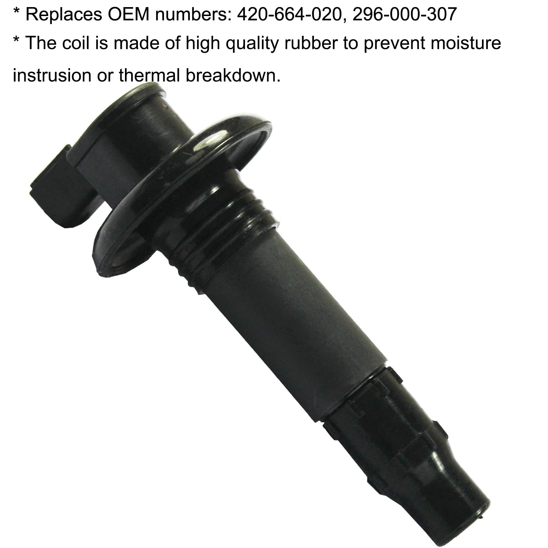 3 Pcs Ignition Coil Stick Fit for SeaDoo GTX RXT RXP GTI GTS GTR Wake 130 155 185 215 255 260 HP ALL 4-TEC Models 420664020