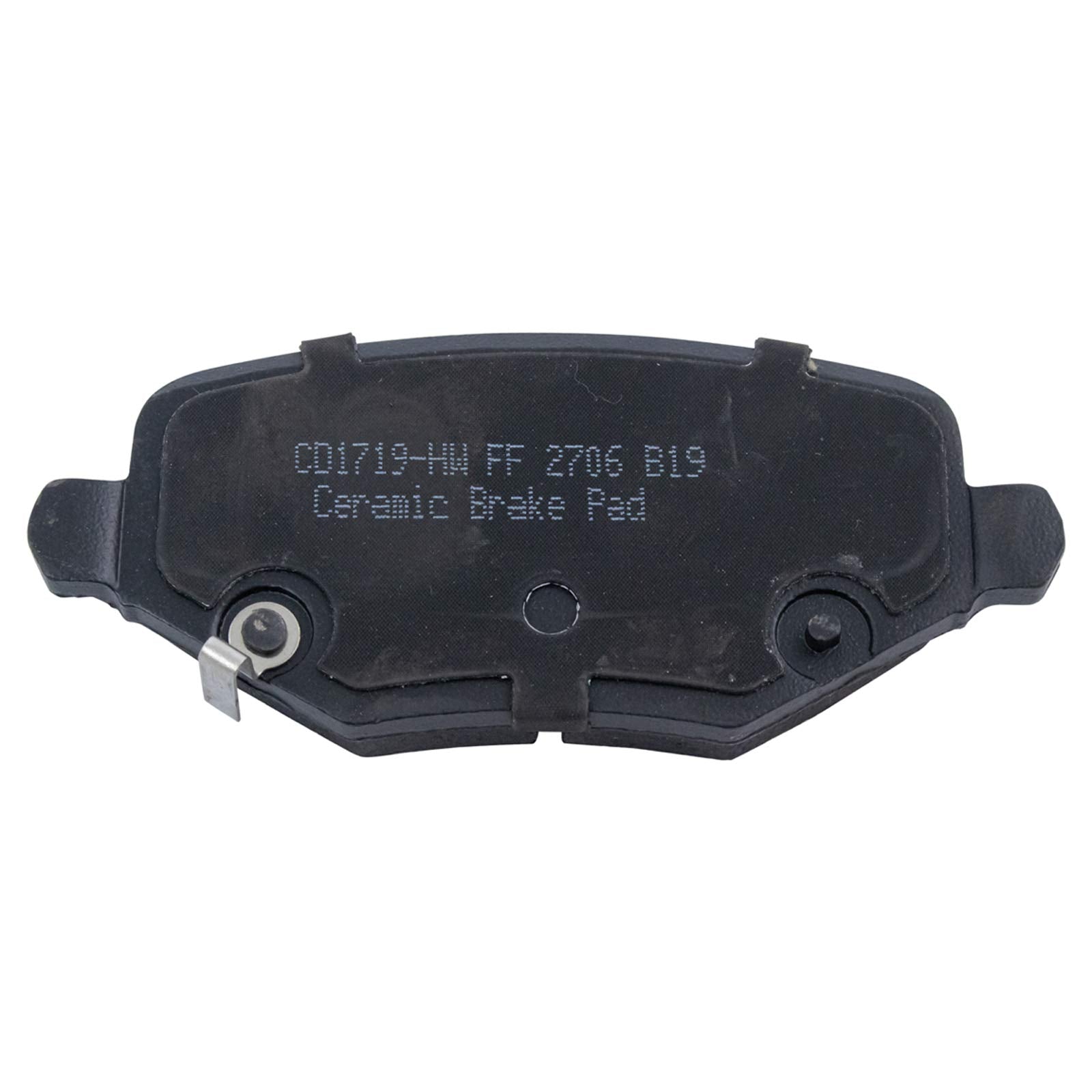 TRQ Rear Brake Pads Ceramic Compatible with 2012-2016 Chrysler Town Country 2012-2018 Dodge Grand Caravan 2013 Journey 2012-2015