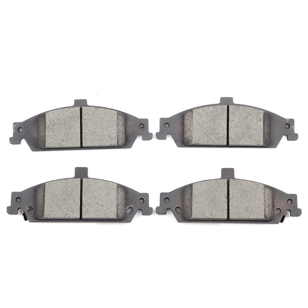 Cciyu D727 Ceramic Front Brake Pad Set Fit For 04-05 For Chevrolet Classic,97-03 For Chevrolet For Malibu,99-04 For Oldsmobile A