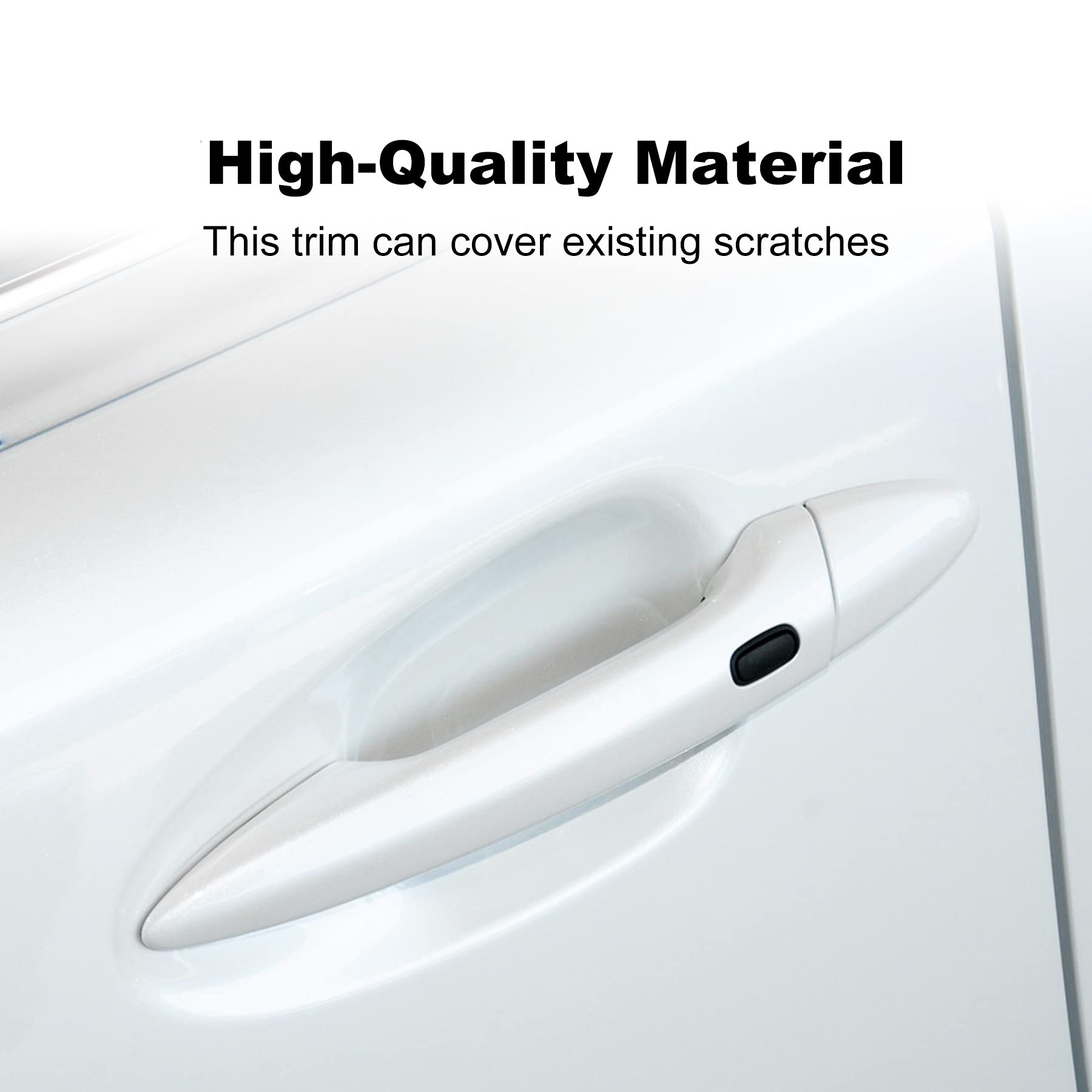 AUGREX Door Handle Cover Fit for Lexus IS350 2.5L 3.5L 2006-2013, Fit for Lexus is F 5.0L 2008-2013, Exterior Chrome Door Handle