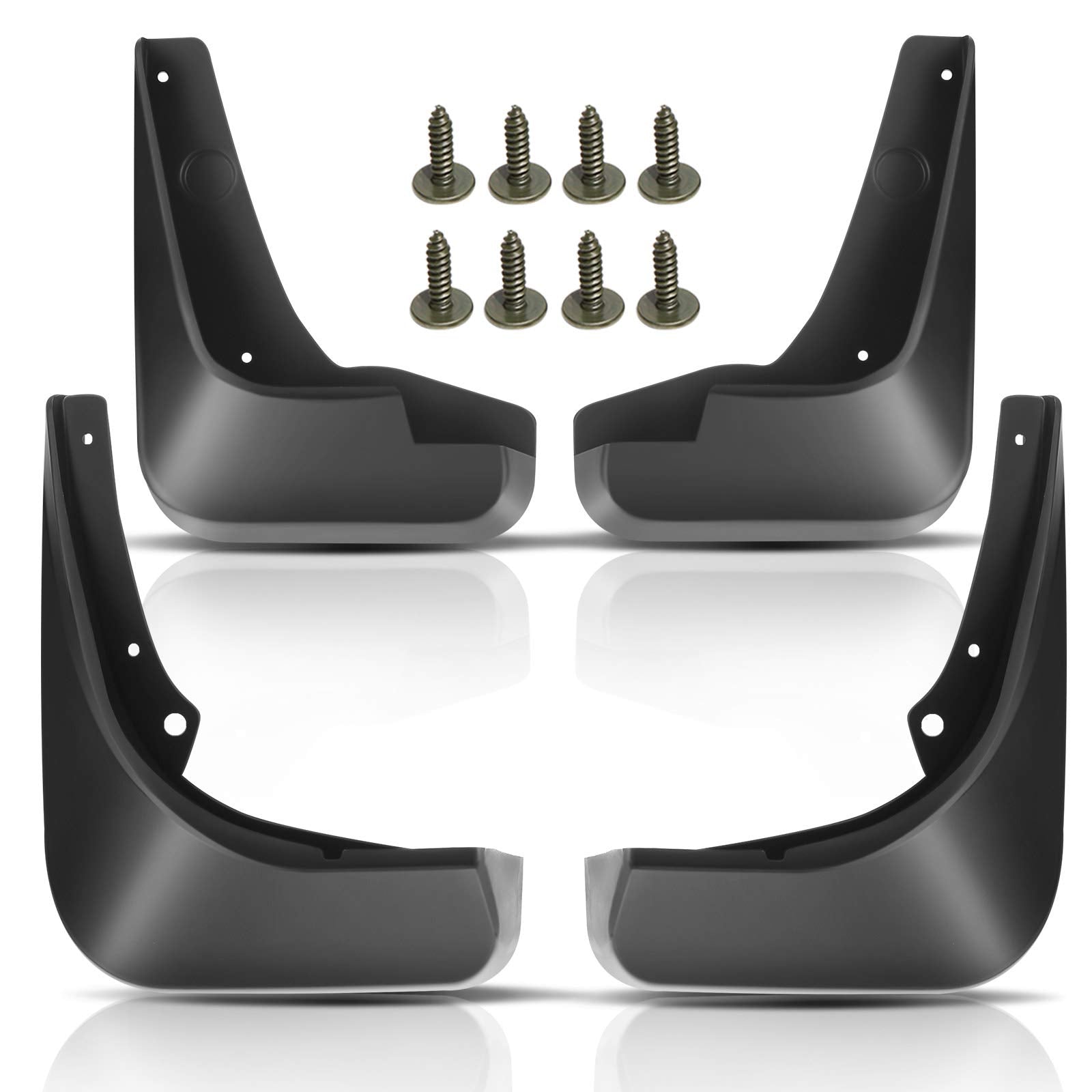 YHTAUTO Set of 4 Mud Flaps Splash Guards Accessories Replacement for Chevrolet Cruze 2010-2015 Cruze Limited 2016 Sedan, Not Fit