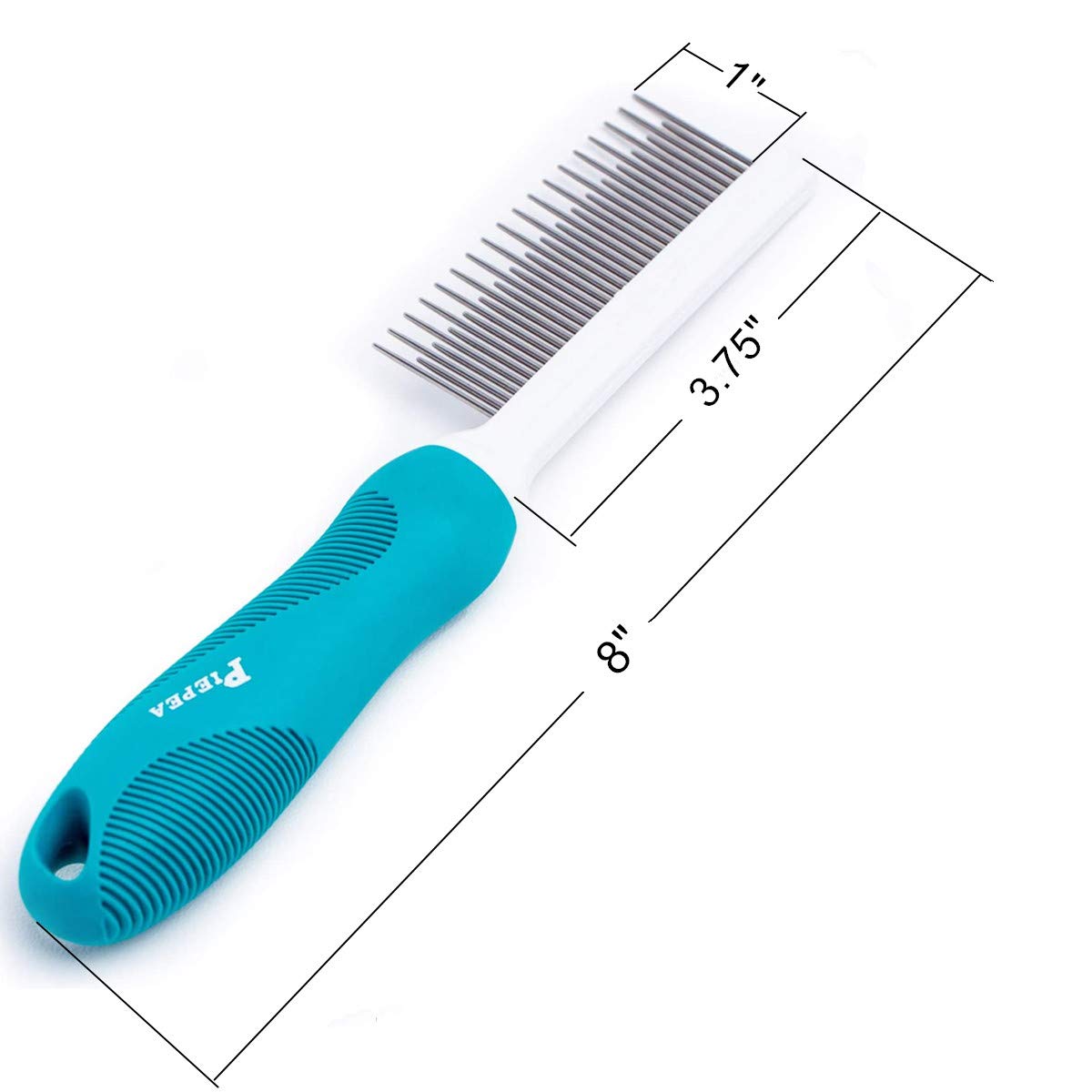 Pet Comb, Long And Short Teeth Comb For Dogs  Cats, Pet Hair Comb For Home Grooming Kit, Removes Knots, Mats And Tangles