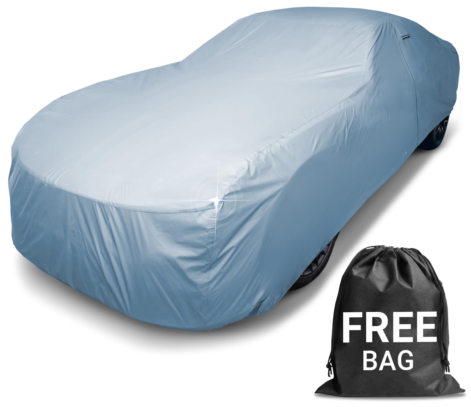 Icarcover Custom Car Cover For Hyundai Genesis Coupe 2010-2016, Waterproof All-Weather Rain Snow Uv Sun Protector Full Exterior 