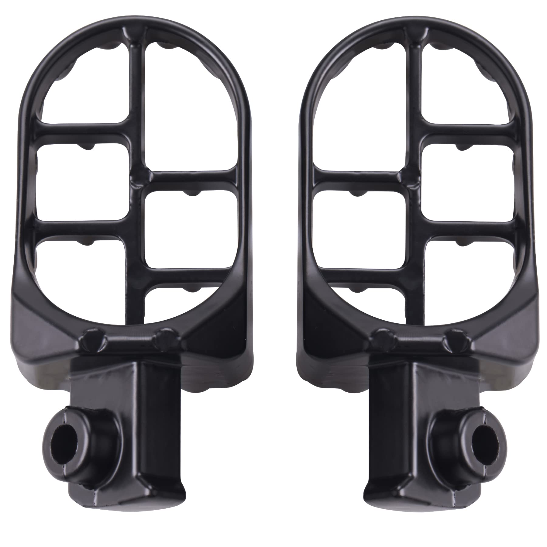 Dirt Bike Foot Pegs, Aluminium Footpegs Pedals Fit for Coleman Baja Taotao PW50 1981-2021 PW80 1983-2006, Pit Dirt Bike Motorcyc