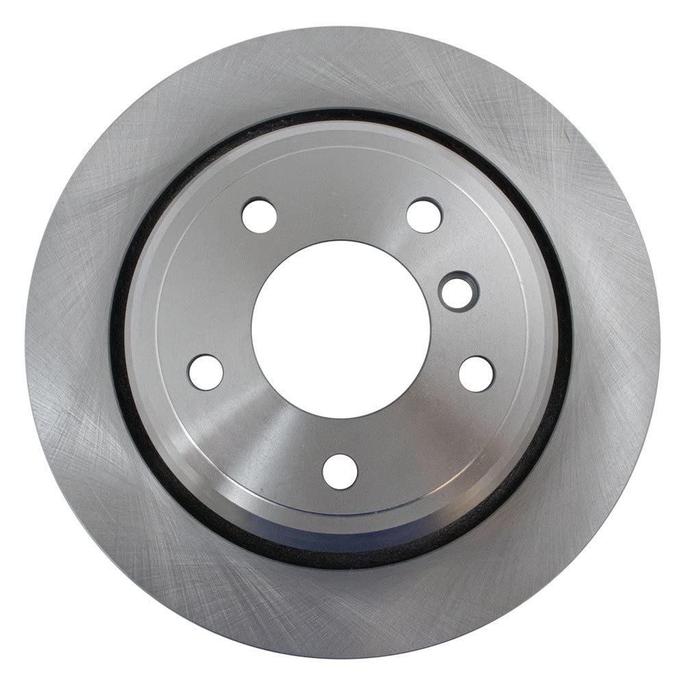 Trq Rear Brake Rotors Set Vented Compatible With 2001-2003 Bmw 525I 1997-2000 528I 530I 1997-2003 540I