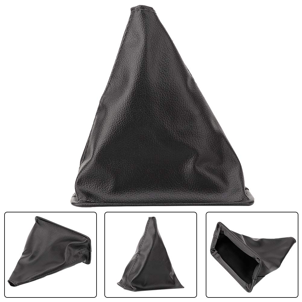 Gear Shift Boot Cover,Car Gear Shift Knob Gaiter Boot PU Leather Cover Replacement for