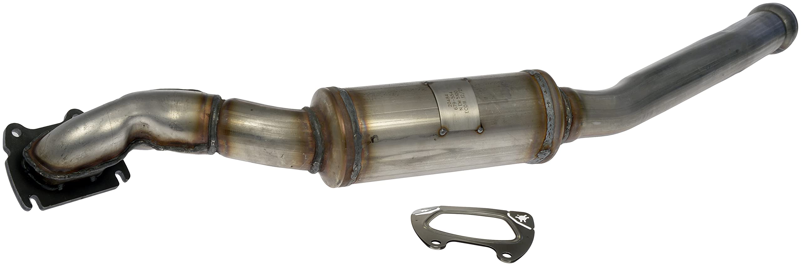 Dorman 679-554 Driver Side Manifold Converter - Not Carb Compliant Compatible With Select Dodge/Jeep Models (Made In Usa)