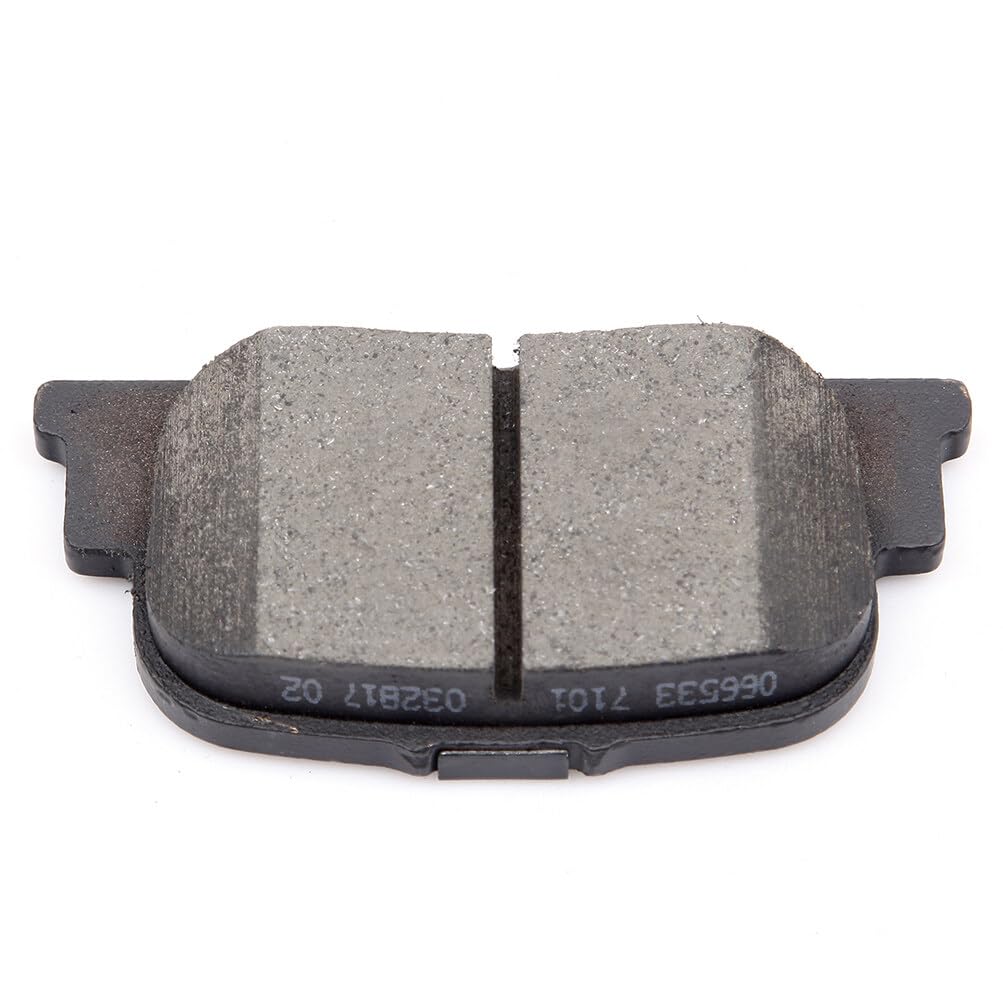 Eccpp D835-7708 4Pcs Rear Ceramic Disc Brake Pad Set Fit For Lexus Es300 2000-2001,For Scion Tc 2010,For Toyota Camry 2000-2001