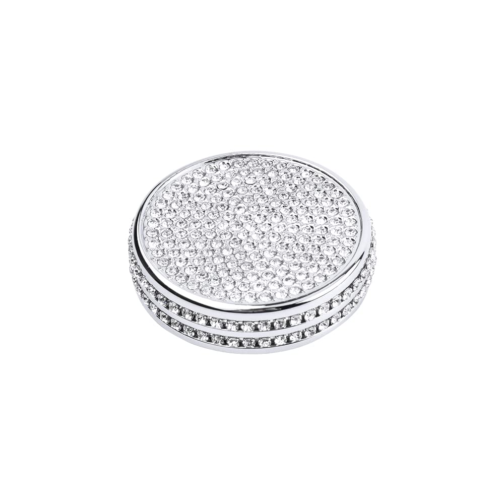 1797 Compatible Driving Mode Select Switch Knob For Lexus Accessories Bling Parts Es Gs Cap Covers Decals Stickers 2018 2019 Interior Inside Decoration Women Men Crystal Cute Silver