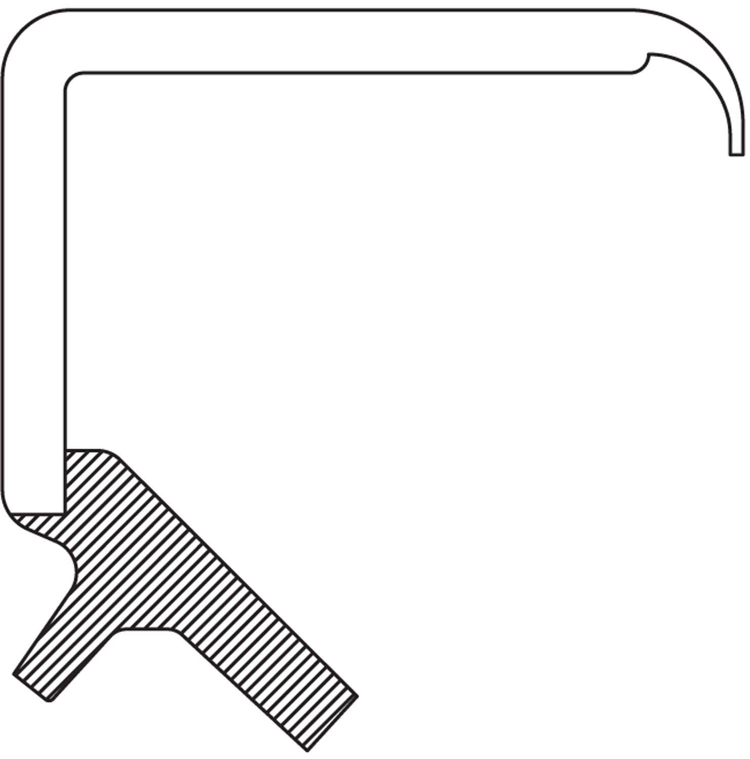National 710565 Axle Shaft Seal