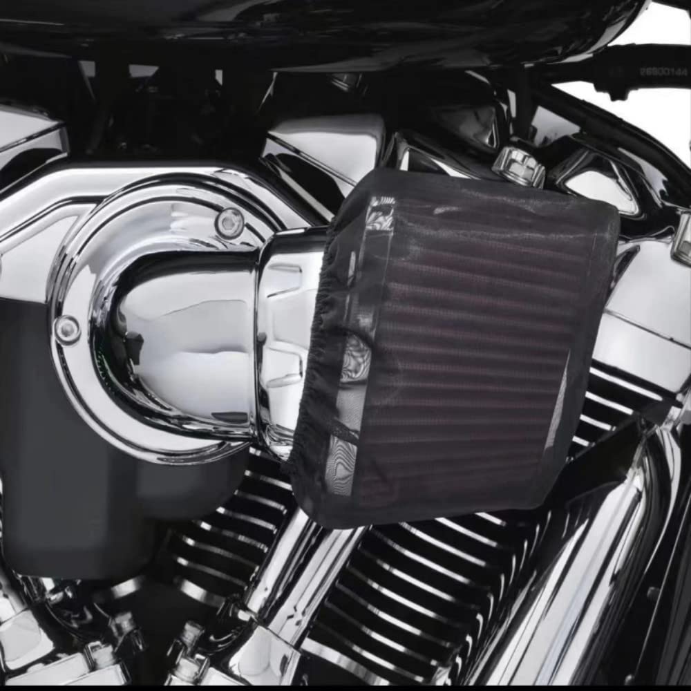 M Maintenanse Air Filter Waterproof Rain Socker Protective Cover Fit For Harley Touring Flhr Flhx Dyna Softail Road King Heavy B
