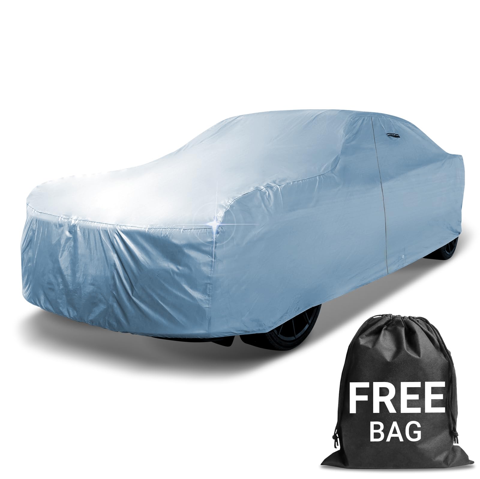 iCarCover 15-Layer Car Cover Waterproof All Weather | Premium Quality Car Covers for Automobiles, UV Protection, Chevy SSR, Nova