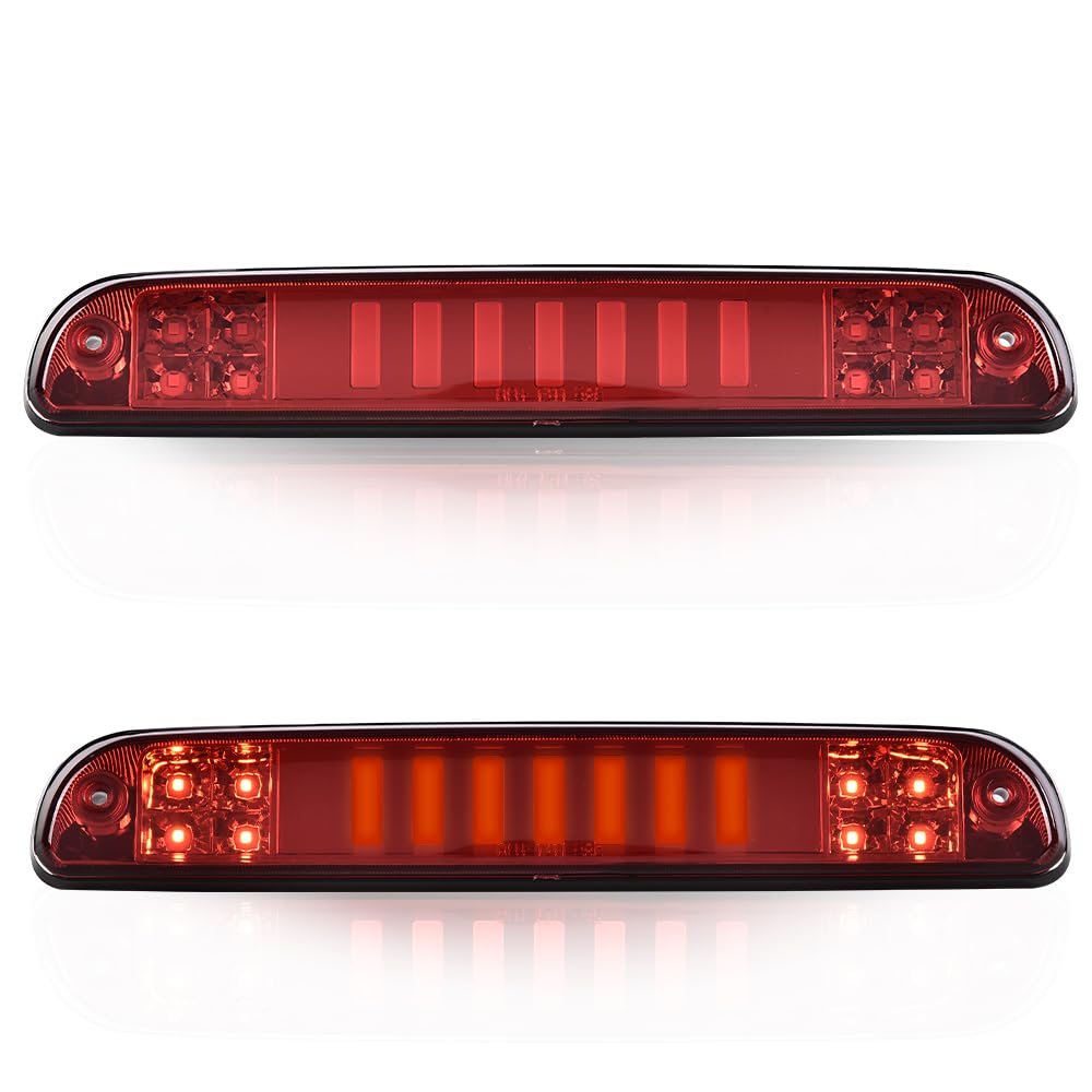 CROSSDESIGN LED 3rd Brake Light Compatible With Ford Ranger 1993-2011,F250 F350 F450 F550 Super Duty 1999-2016,Mazda B2300 B2500