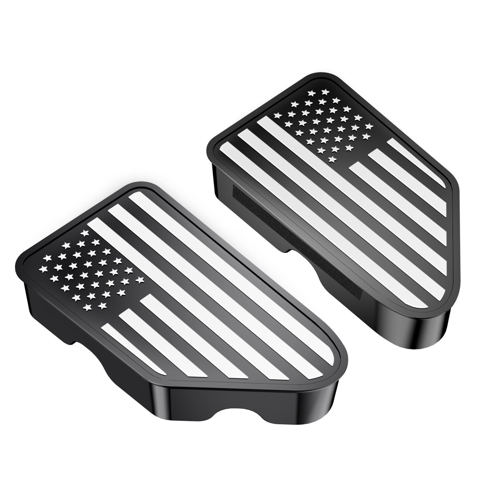 Egovo Stake Pocket Covers For 2014-2018 Gmc Sierra 1500,Chevy Silverado 1500/2500/2500Hd/3500 Truck Bed Rail Stake Pocket Caps,