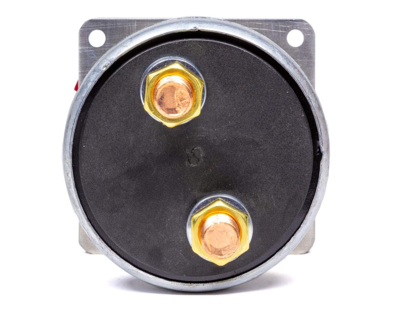QuickCar Racing Products 55-010 Red 2-1/2'' High x 2-1/2'' Wide Handle Battery Master Disconnect Switch with Black Mounting Pane