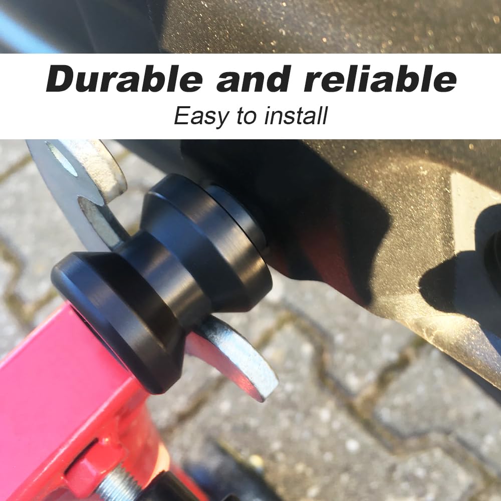 Xitomer Aftermarket POM Plastic Swing Arm Bobbins/Sliders/Spools M10, Fit for ZX-6R, ZX-10R, Z1000, Ninja 250/300/ 650R, Versys