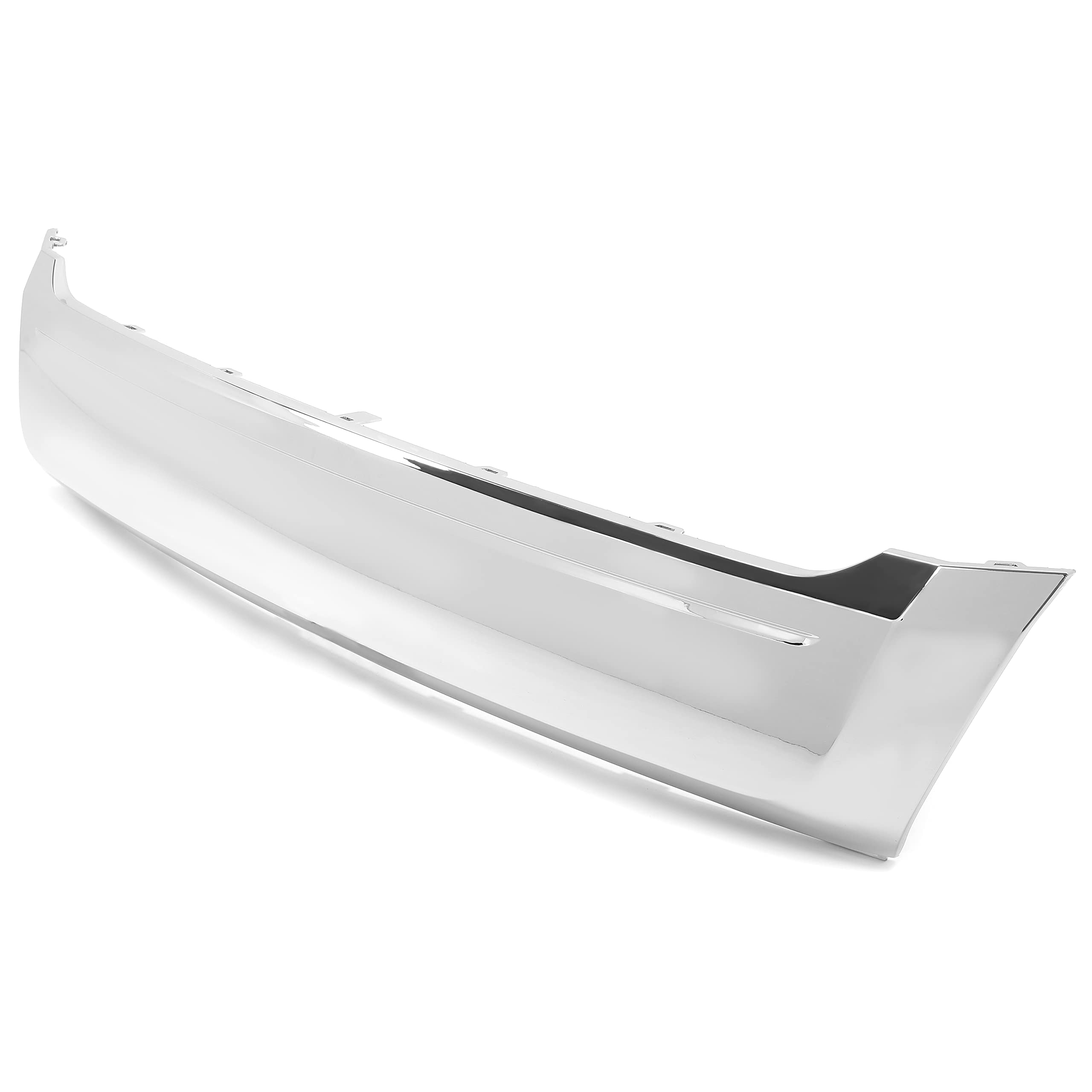 HECASA Front Lower Grille Trim for 2011-2014 Ford Edge, Chrome, Plastic, Model CB-1933, Silvery Color, OEM Replacement FO1087132
