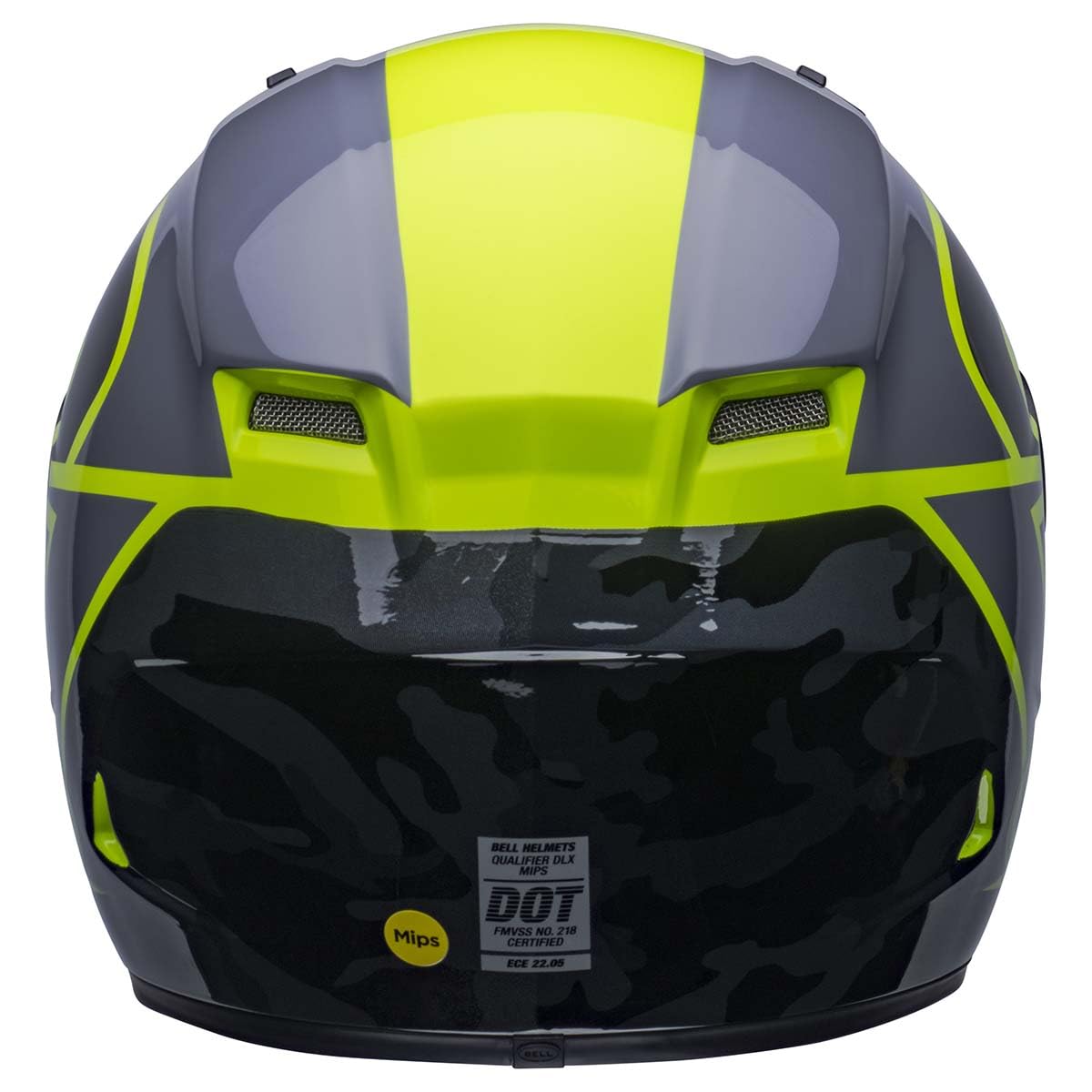 Bell Qualifier Dlx Mips Street Helmet (Gloss Blitz Retina Sear/Black Camo - Small)