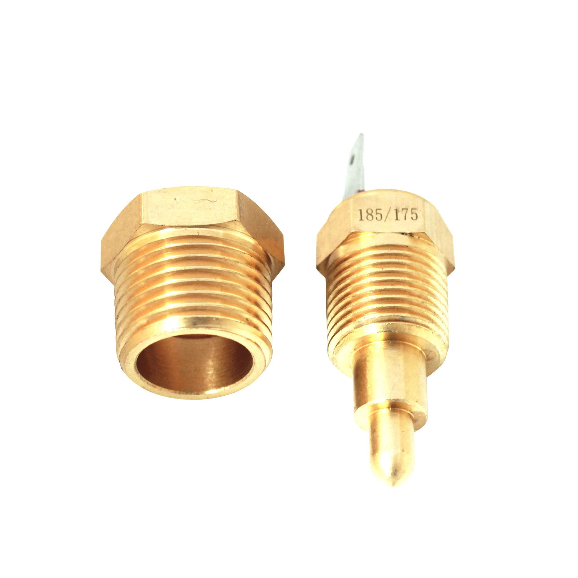 Electric Fan Wiring Kit Electric Fan Relay Kit with Thermostat Radiator Fan Sensor Switch Electric Cooling Fan Thermostat Kit Te