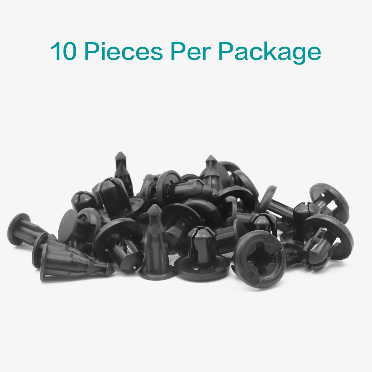 Lantee 10Mm Front Bumper Retainer Clips 91503-Sz3-003 Fit For Honda Accord Civic Crv Crz Element Insight Odyssey Passport Pilot Prelude Ridgeline S2000, For Acura Cl Integra Mdx Nsx Rl Rsx Tl Tsx Zdx