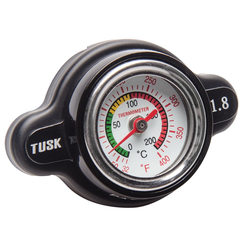 Tusk High Pressure Radiator Cap with Temperature Gauge 2.0 Bar Compatible with KTM 300 XC-W 2008-2016/300 XC 2006-2016/525 EXC 2