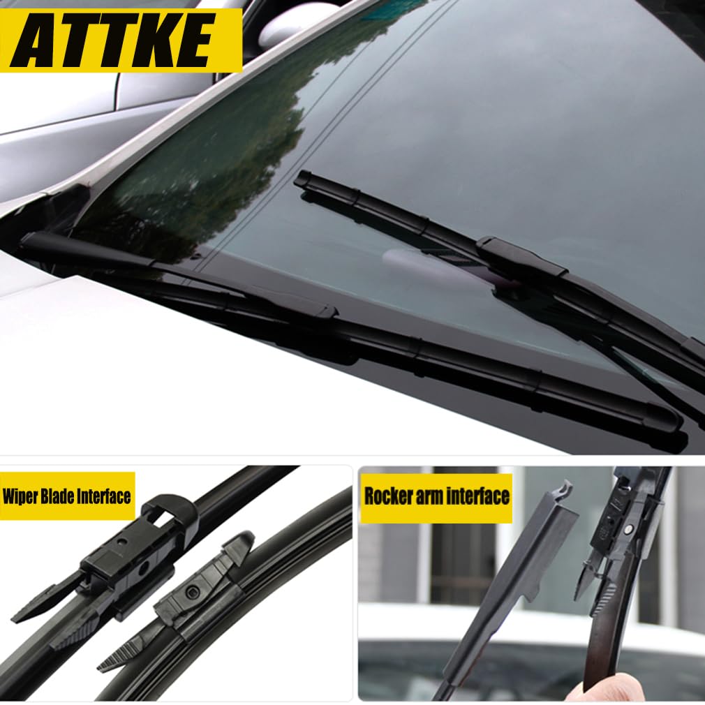 2 Wipers 22'' + 22'' Front Windscreen Wipers For Cadillac Escalade Tahoe 2007-2013/Chevrolet Silverado 2008-2013/Gmc Yukon 2007-