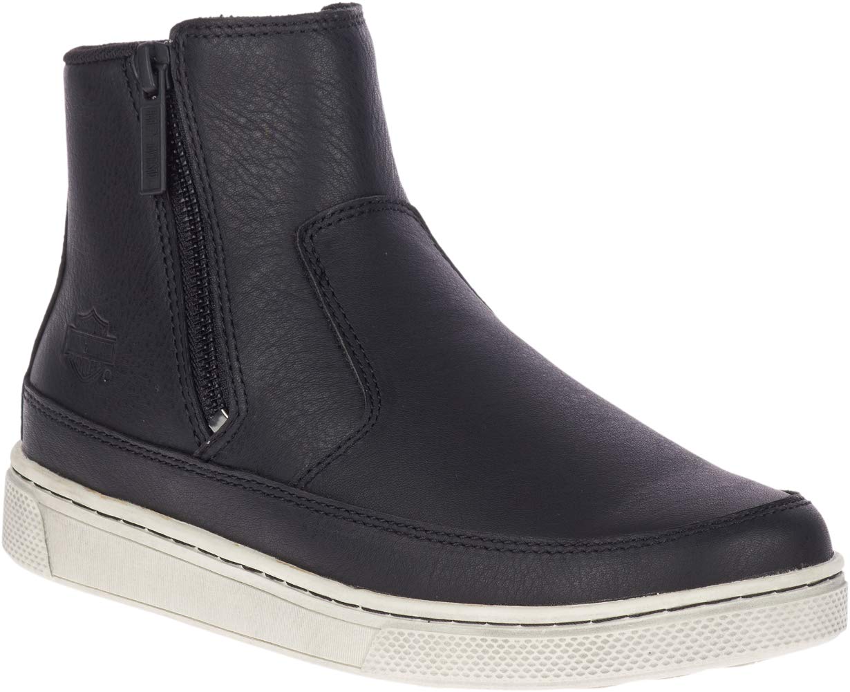 HARLEY-DAVIDSON FOOTWEAR Women's Silvana Motorcycle Boot, Black, 10