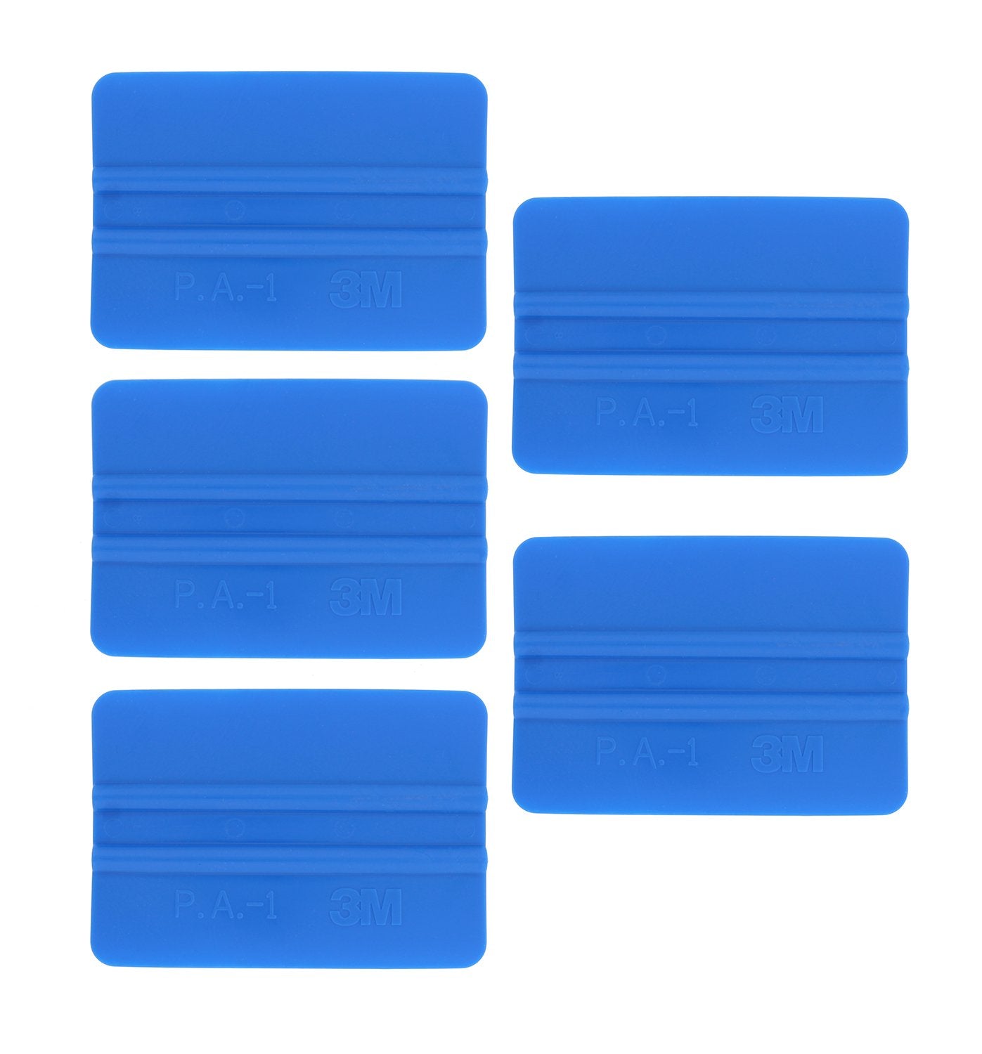 3M Hand Applicator Squeegee PA1-B, 4"x3", Blue, Plastic, Model 75345442646