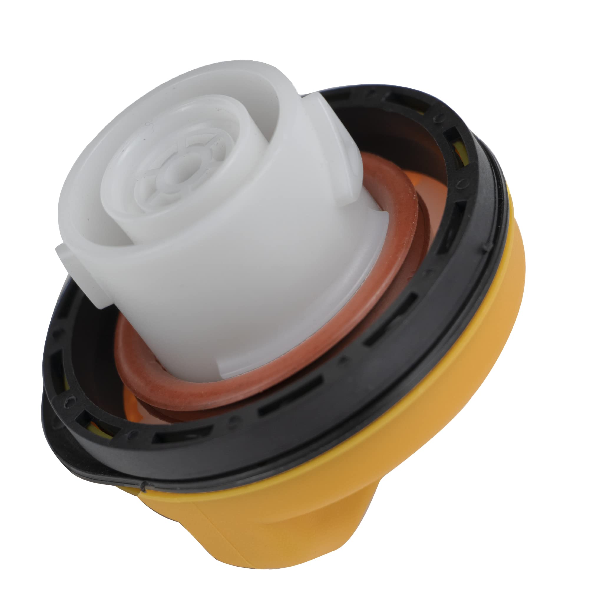 ROVIKE E85 Gas Cap for 2007-2011 Chevy Silverado, Suburban, Tahoe, Cadillac Escalade, GMC Sierra, Yellow, GT295, 20915990